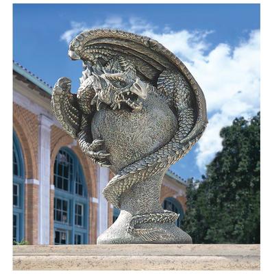 Garden Statues and Decor Toscano Dragon Statues and Fountains JE1121520 846092016433 Sale > All Sale > Dragon and G Dragon RESIN 0-30 Complete Vanity Sets 