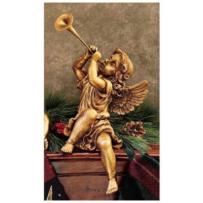 Toscano Decorative Figurines and Statues, gold, 