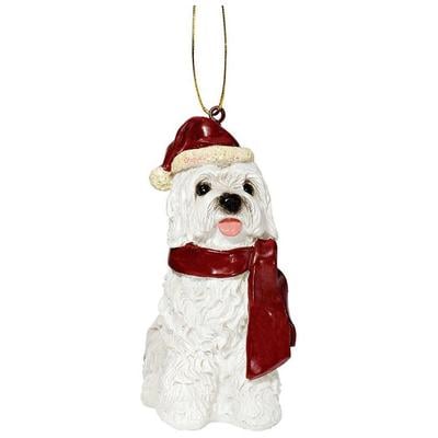 Toscano Themed Holiday Decor, red burgundy ruby, Complete Vanity Sets, Holiday & Gifts > Christmas Décor & Ornaments > Christmas Ornaments, 846092091614, JH576311,Less than 20 inch.,Less than 10 inch.