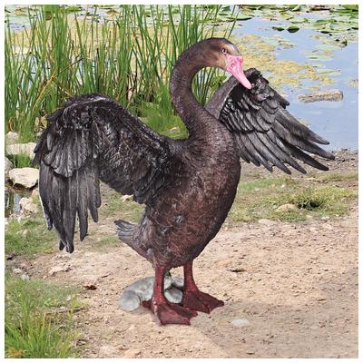 Toscano Decorative Figurines and Statues, black, ebony, , Statue, Bird, Complete Vanity Sets, Garden Décor > Animal Statues, 846092083411, JQ6234,15-25inches