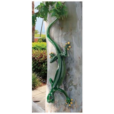 Garden Statues and Decor Toscano Outdoor Tropical Decor JQ6370 846092083428 Themes > Tiki Statues & Tropic Greenemeraldteal RESIN 0-30 Complete Vanity Sets 