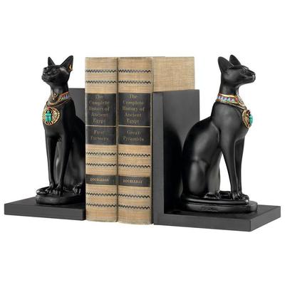 Toscano Boxes and Bookends, gold, Bookends,BookendBox,BoxesEgyptian, Themes > Animal Décor > NEW Animal Décor, 840798122481, JQ7905