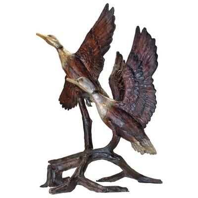 Decorative Figurines and Statu Toscano Birds Statues KW50547 840798103176 Garden Décor > Bronze Statues Statue Bird Complete Vanity Sets 