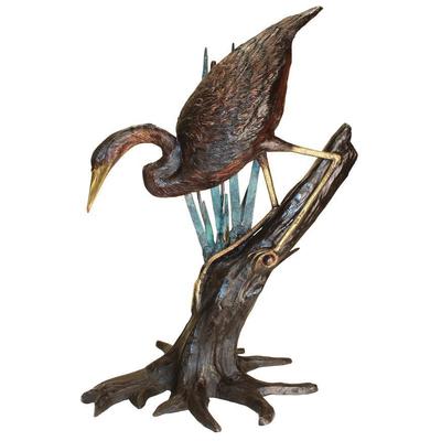 Decorative Figurines and Statu Toscano Birds Statues KW81115 840798103954 Warehouse Sale > Garden Décor Greenemeraldteal Statue Bird Complete Vanity Sets 
