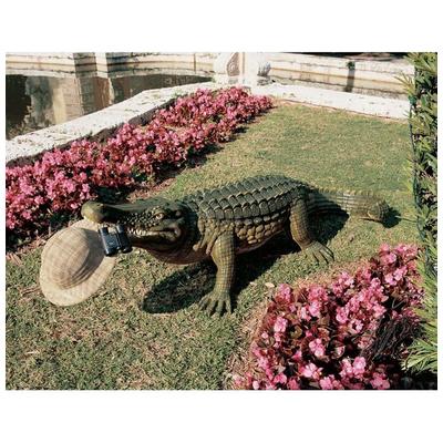 Garden Statues and Decor Toscano KY169 846092011544 Themes > Animal Décor > Reptil Alligator RESIN 0-30 Complete Vanity Sets 