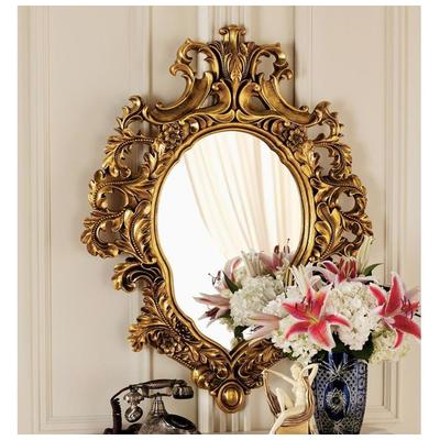 Mirrors Toscano KY24 846092011551 Basil Street > Wall Art & Pain Gold Complete Vanity Sets 