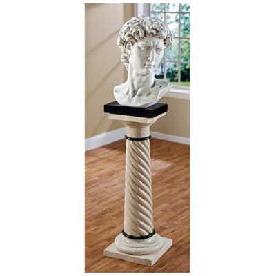 Decorative Figurines and Statu Toscano Greek and Roman KY2417 846092079674 Themes > Greek God Statues & R Blackebony Bust Statue Complete Vanity Sets 