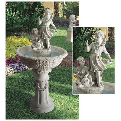 Garden Fountains Toscano Statues of Children KY4012 846092017522 Garden DÃ©cor > Children Garden Garden Complete Vanity Sets 