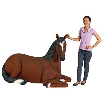 Toscano Decorative Figurines and Statues, Statue, Horse, Complete Vanity Sets, Garden Décor > Animal Statues > Grand-Scale Animal Statues, 846092096503, NE120059,40+inches