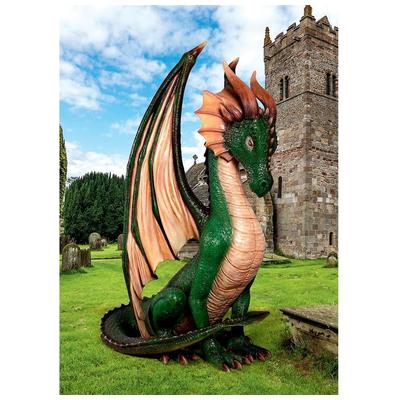 Toscano Decorative Figurines and Statues, green  emerald teal, Statue, Garden Décor > NEW Garden Statues, 840798124805, NE170237,40+inches