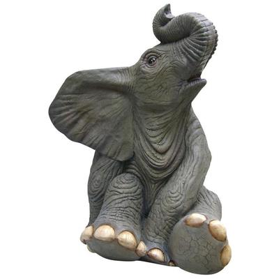 Decorative Figurines and Statu Toscano NE80158 846092061877 Themes > Animal Décor > Wild A Statue Elephant Complete Vanity Sets 
