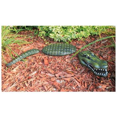 Toscano Garden Statues and Decor, green  emerald teal, RESIN, , Complete Vanity Sets, Themes > Animal Décor > Reptiles, 846092007172, NG296989,0-30