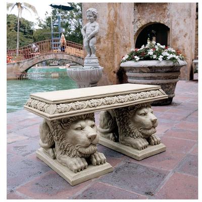 Toscano Ottomans and Benches, Square, Complete Vanity Sets, Themes > Animal Décor > Furniture, 846092002443, NG31140