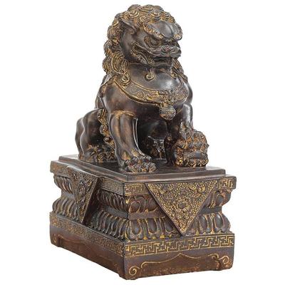 Decorative Figurines and Statu Toscano NY13668011 846092073795 Basil Street > Sculpture Galle Dog Complete Vanity Sets 