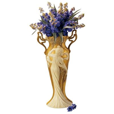 Vases-Urns-Trays-Finials Toscano PD0023 846092022540 Home DÃ©cor > Home Accents > Va Cream beige ivory sand nudeGol Urns Vases poly resin POLYRESIN Resin 0-20 Complete Vanity Sets 