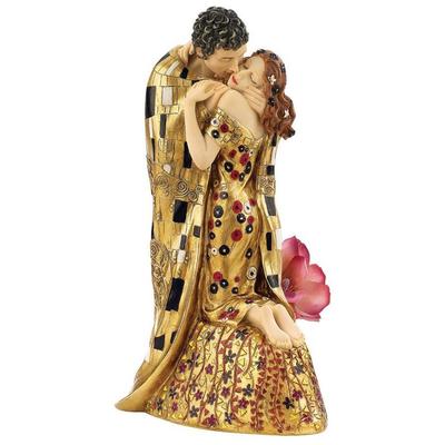 Decorative Figurines and Statu Toscano PD3534 846092021444 Themes > Lovers Gold Statue Complete Vanity Sets 