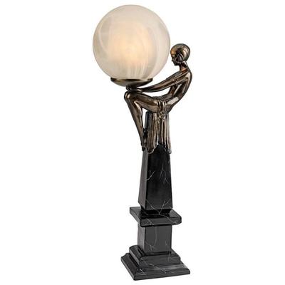 Decorative Figurines and Statu Toscano Art Deco Home Accents PD72501 846092031696 Basil Street > Home Accents Ga Statue Complete Vanity Sets 