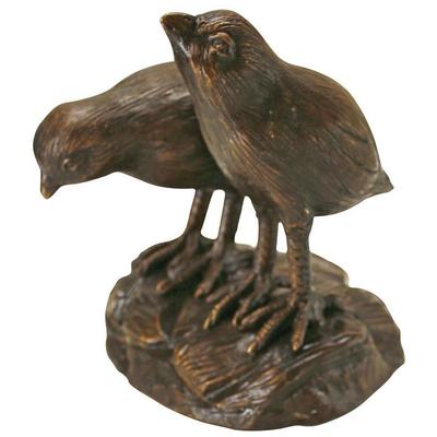 Decorative Figurines and Statu Toscano Birds Statues PN6677 840798105583 Garden Décor > Bronze Statues Statue Bird Complete Vanity Sets 