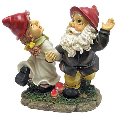 Toscano Garden Statues and Decor, red, burgundy, ruby, 