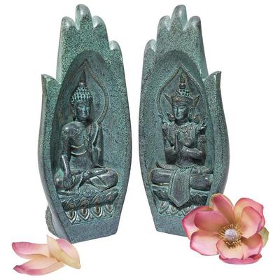 Toscano Decorative Figurines and Statues, Sculptures,Statue, Buddha, Complete Vanity Sets, Basil Street > Sculpture Gallery, 846092073993, QL301785,5-15inches