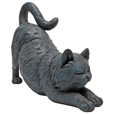 Decorative Figurines and Statu Toscano QL57118 846092070213 Themes > Animal Décor > Cats Statue Cat Complete Vanity Sets 