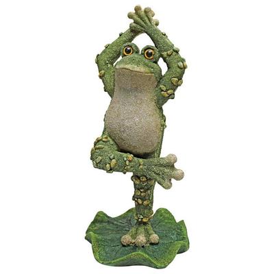 Toscano Garden Statues and Decor, green  emerald teal, Frog, RESIN, , Complete Vanity Sets, Themes > Animal Décor > Reptiles, 846092041640, QM208941,0-30