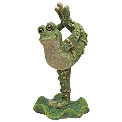 Toscano Garden Statues and Decor, green  emerald teal, Frog, RESIN, , Complete Vanity Sets, Themes > Animal Décor > Reptiles, 846092041633, QM208951,0-30