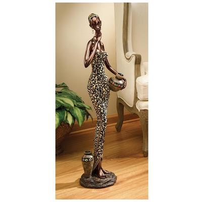 Decorative Figurines and Statu Toscano QS2166 846092092857 Basil Street > Sculpture Galle Statue Complete Vanity Sets 