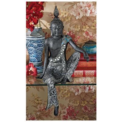 Toscano Decorative Figurines and Statues, black, ebony, Silver, Statue, Complete Vanity Sets, Basil Street > Sculpture Gallery, 846092092970, QS2581,15-25inches