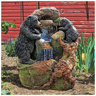 Garden Fountains Toscano Forest Animal Statues SH380324 846092098620 Garden DÃ©cor > Animal Statues Blackebony Garden Complete Vanity Sets 