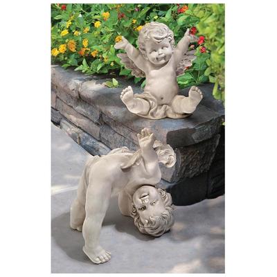 Toscano Decorative Figurines and Statues, Complete Vanity Sets, Themes > Cherubs > Outdoor Cherub Statues, 846092097821, SH93042209,5-15inches