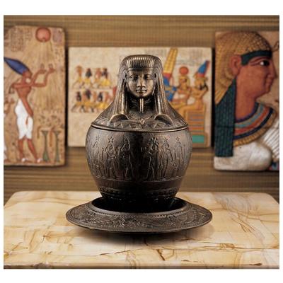 Vases-Urns-Trays-Finials Toscano SP1039 846092009435 Egyptian > SALE Egyptian Urns Vases steel aluminium BRONZE Iron 0-20 Complete Vanity Sets 