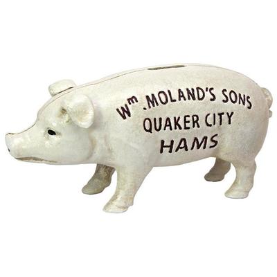 Decorative Figurines and Statu Toscano SP2535 846092085118 Themes > Animal Décor > All An Piggy Bank Complete Vanity Sets 