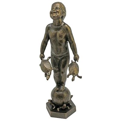 Decorative Figurines and Statu Toscano Statues of Children SP333 846092067886 Themes > Animal Décor > Reptil Statue Complete Vanity Sets 