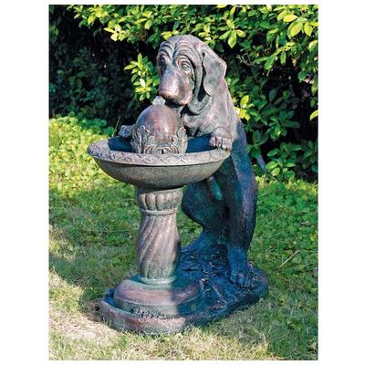 Garden Fountains Toscano SS10795 846092092000 Themes > Animal DÃ©cor > Dogs Animals Lions Dog CatGarden Complete Vanity Sets 