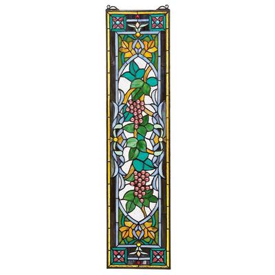 Wall Art Toscano TF773 840798111355 Home Décor > Unique Wall Decor Stained Glass Window art glass Complete Vanity Sets 