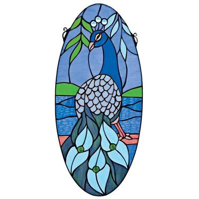 Wall Art Toscano TF9806 846092073047 Home Décor > Unique Wall Decor Stained Glass Window art glass Complete Vanity Sets 