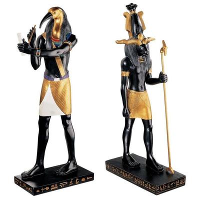 Decorative Figurines and Statu Toscano WU685600 846092041169 Egyptian > SALE Egyptian Sculptures Complete Vanity Sets 
