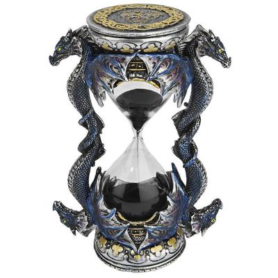 Toscano Clocks, black ebony, Glass,Resin, Black, Holiday & Gifts > Gift for the Collector, 846092074280, WU70646