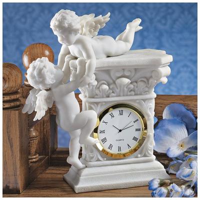 Toscano Clocks, Natural, Quartz, Natural, Home Décor > Indoor Statues > All Indoor Statues, 846092008803, WU74349