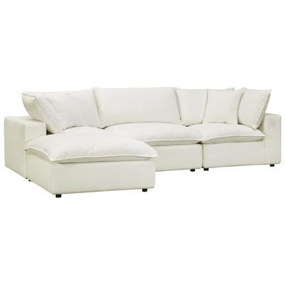 Tov Furniture Sofas and Loveseat, Loveseat,Love seatSectional,Sofa, Polyester, Contemporary,Contemporary/ModernModern,Nuevo,Whiteline,Contemporary/Modern,tov,bellini,rossetto, Natural, Polyester, Upholstery, Sectionals, 793580618825, REN-L0094-SEC