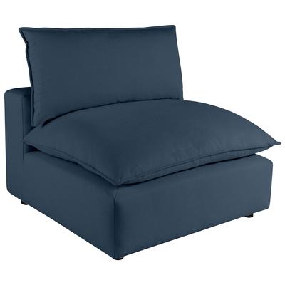 Chairs Tov Furniture Cali Polyester Navy Upholstery REN-L0096-AC 793580618894 Sofas Blue navy teal turquiose indig 