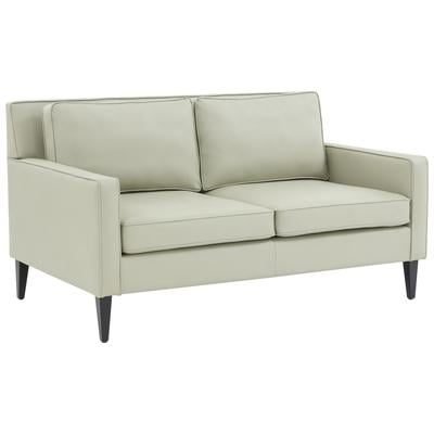 Sofas and Loveseat Tov Furniture Luna Plywood Polyester Wood Grey Upholstery REN-L02312 793580619549 Sofas Loveseat Love seatSofa Polyester Contemporary Contemporary/Mode 