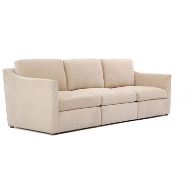 Sofas and Loveseat Tov Furniture Aiden Plywood Polyester Beige Upholstery REN-L06113 793580624505 Sofas Loveseat Love seatSofa Polyester Contemporary Contemporary/Mode 