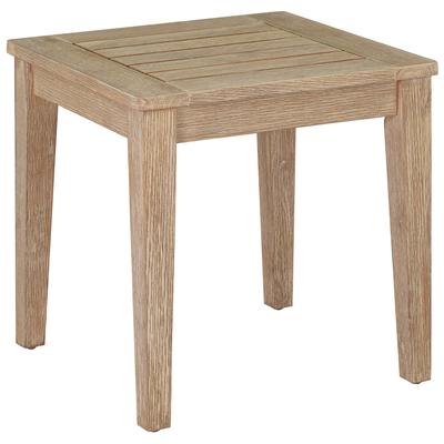 Accent Tables Tov Furniture Miriam Acacia Polyester Natural Outdoor Furniture REN-O11169 793580619808 Side Tables Accent Tables accentEnd Tables 