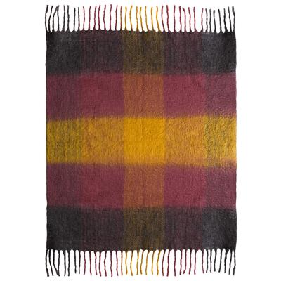 Tov Furniture Blankets and Throws, Throw, Wool, Multi, Wool, Decor, Throws, 793611829077, TOV-C18272