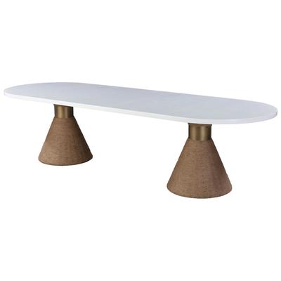 Accent Tables Tov Furniture Rishi-Table Acacia White Dining Room Furniture TOV-D44048 793611828575 Dining Tables Accent Tables accent 