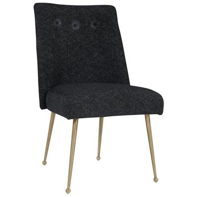 Tov Furniture Dining Room Chairs, black, ,ebony, gold, 