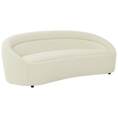 Sofas and Loveseat Tov Furniture Ellison-Sofa Boucle Polyester Cream Living Room Furniture TOV-L68110 793611832985 Sofas Loveseat Love seatSofa Polyester Contemporary Contemporary/Mode 