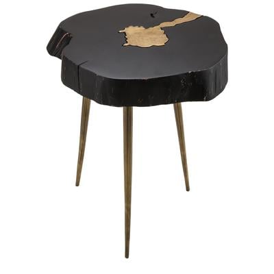 Tov Furniture Accent Tables, Metal Tables,metal,aluminum,ironWooden Tables,wood,mahogany,teak,pine,walnutAccent Tables,accentCocktail Tables,CocktailSide Tables,side, Black, Acacia,Aluminum, Living Room Furniture, Side Tables,